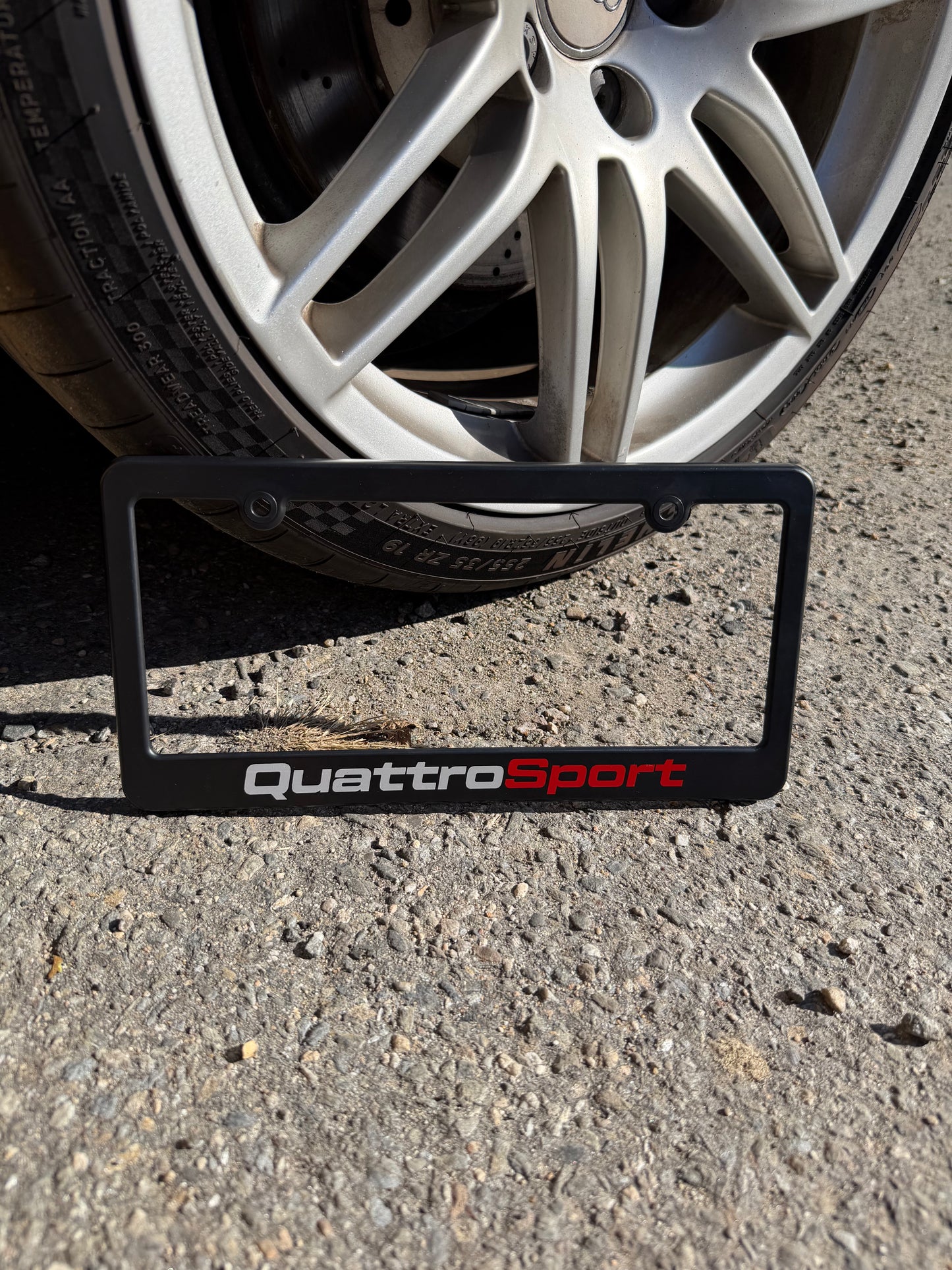 Quattrosport License Plate Frame