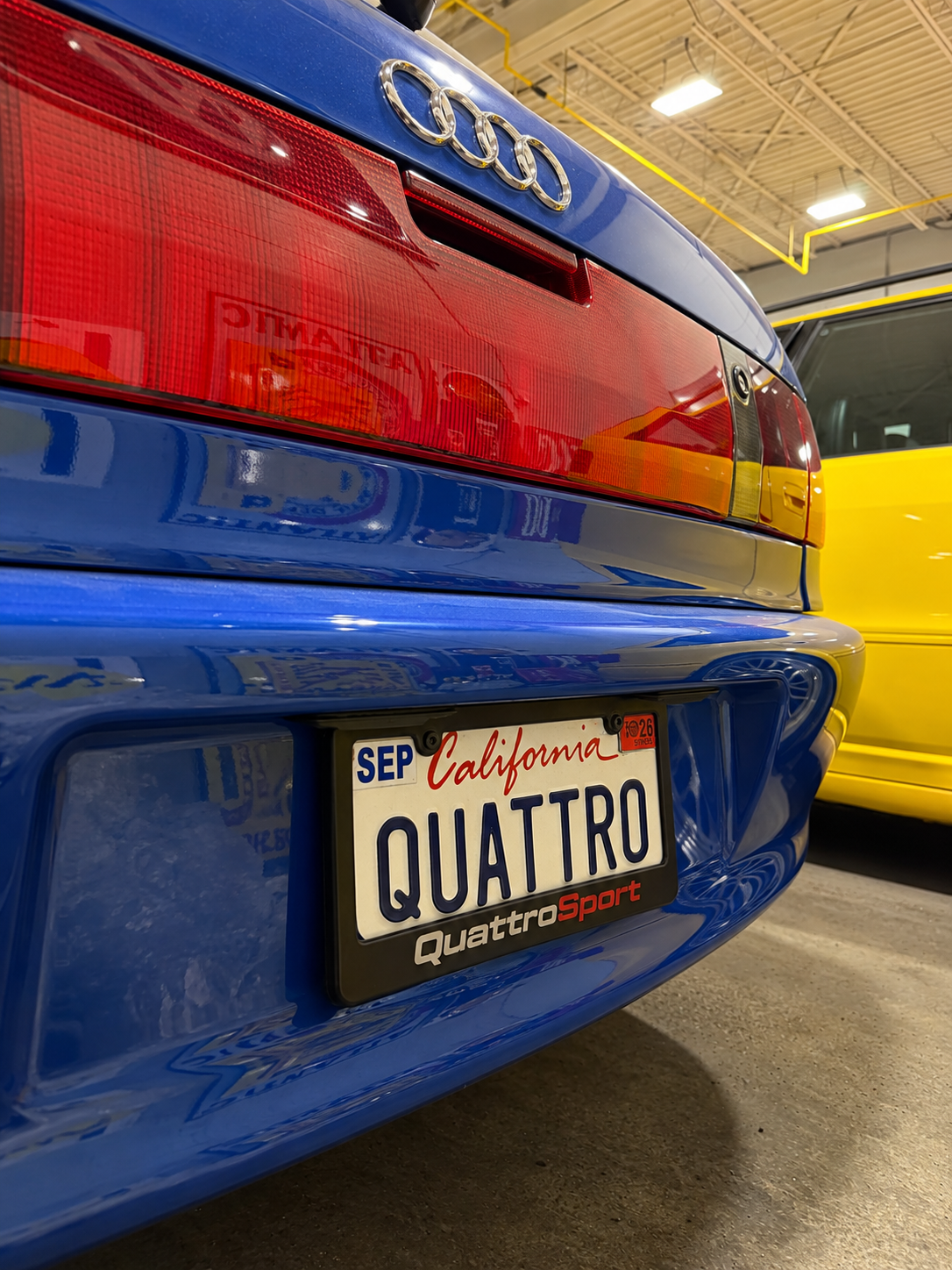Quattrosport License Plate Frame