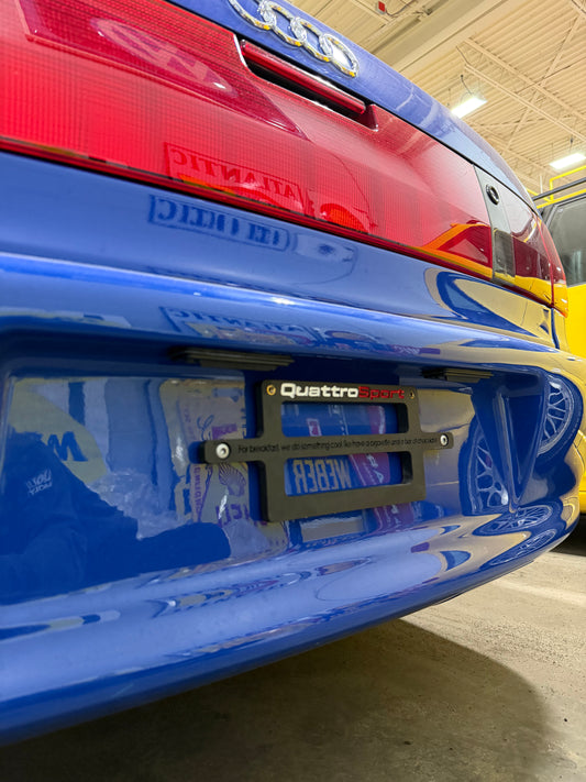 QS Euro To US Plate Holder