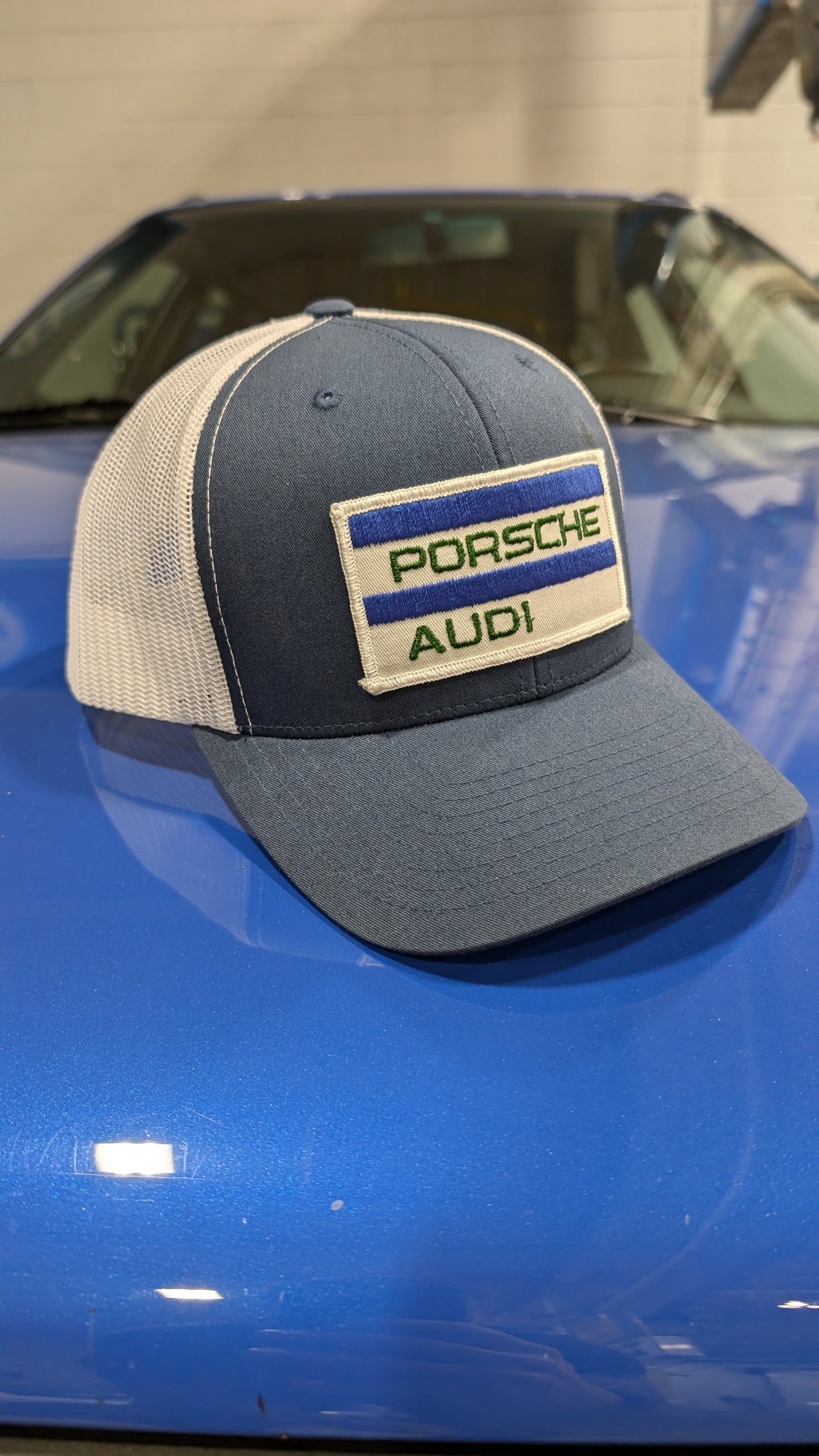 Vintage Style Audi/Porsche Trucker Hat