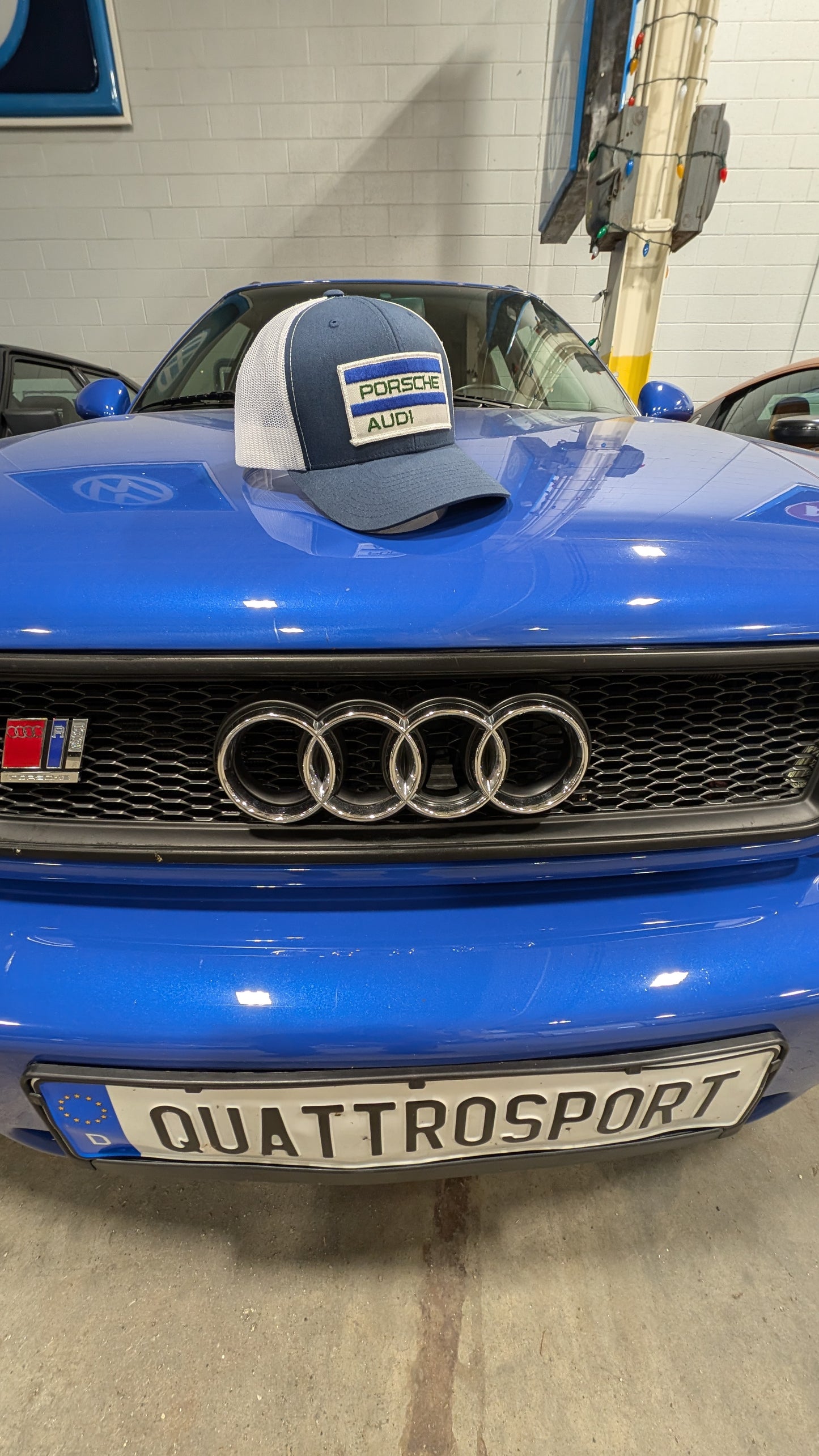 Vintage Style Audi/Porsche Trucker Hat