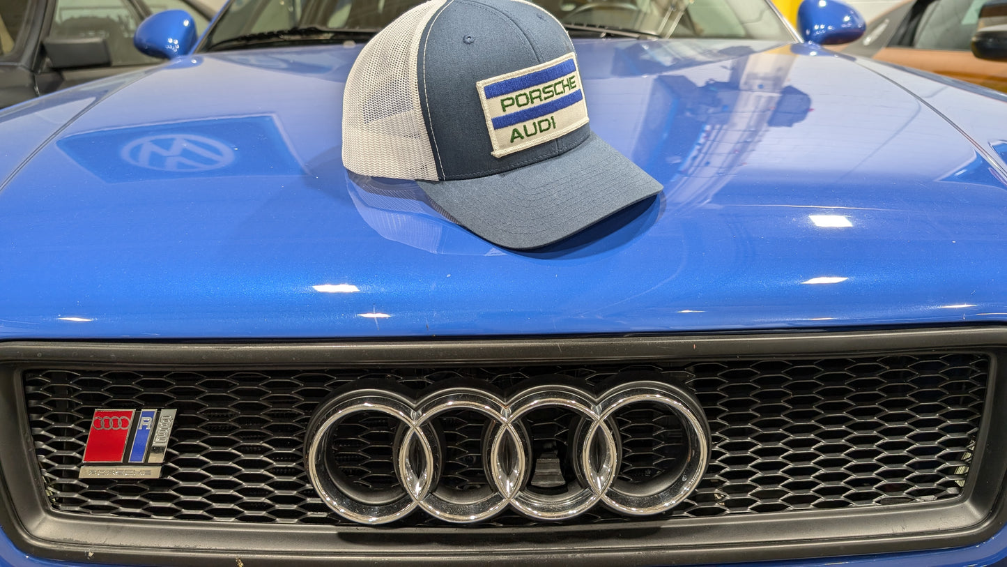 Vintage Style Audi/Porsche Trucker Hat