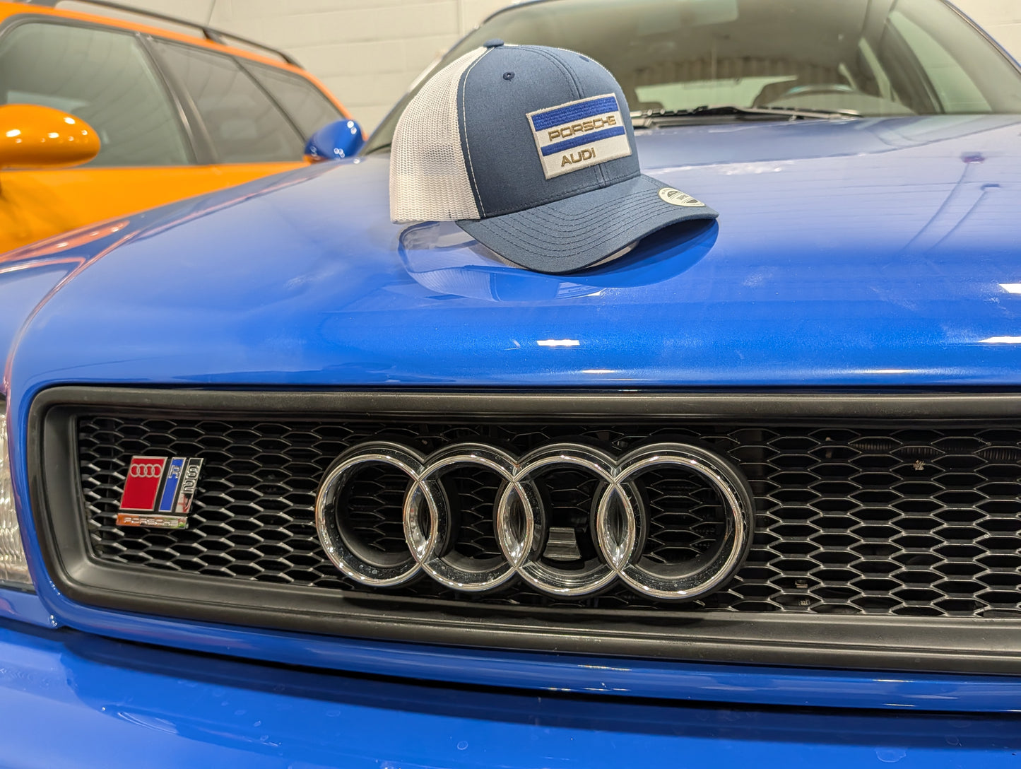 Vintage Style Audi/Porsche Trucker Hat